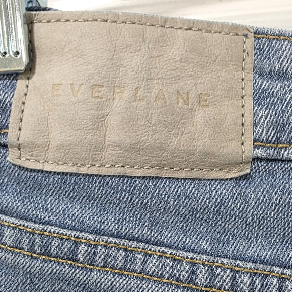 Everlane The Curvy Cheeky Jean High Rise Straight Ankle Crop Organic Cotton - Picture 6 of 9